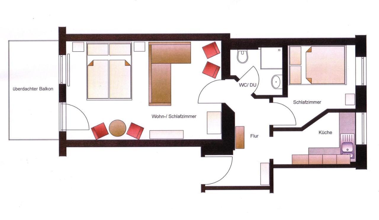 شقة Wohlfuehlen Mit Grossem Balkon إرفورت المظهر الخارجي الصورة
